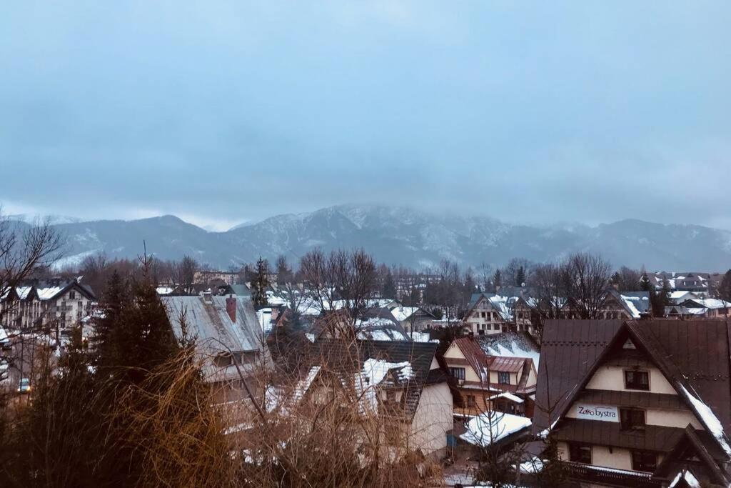 Apartament W Centrum Zakopanego Z Widokiem Na Tatry Exterior foto